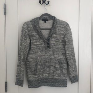 Half-button sweater $20